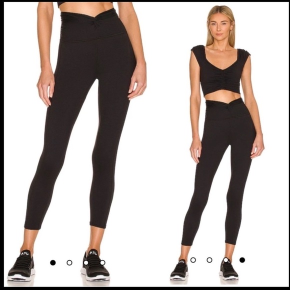 FP Movement by Free People Pants - NEW Free People FP Movement Breath Deeper Black High-Waisted Leggings small